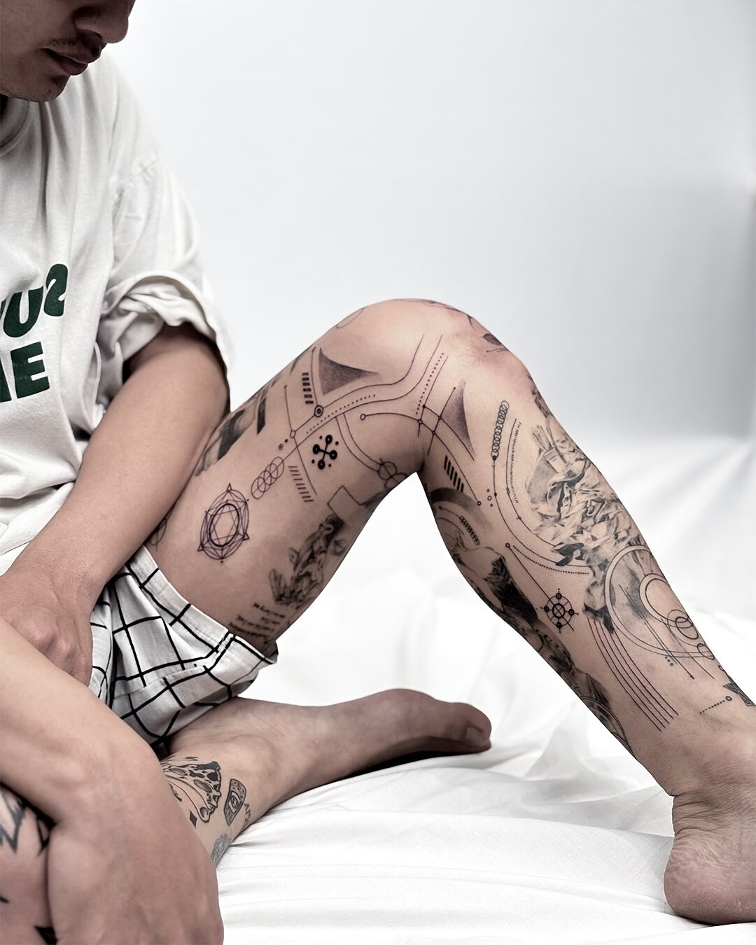 Collected Anatomy, tattoo by Onggoman